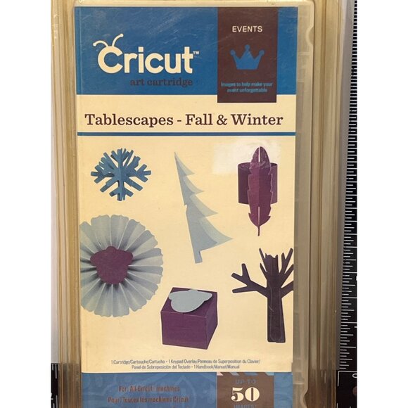 Cricut Art Cartridge Tablescapes Fall & Winter 2001798 DIY decorations - Picture 3 of 4